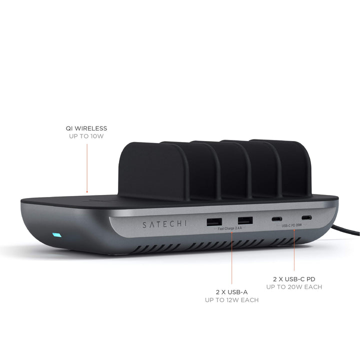 Satechi Multi Device Charging Station with Wireless Cha