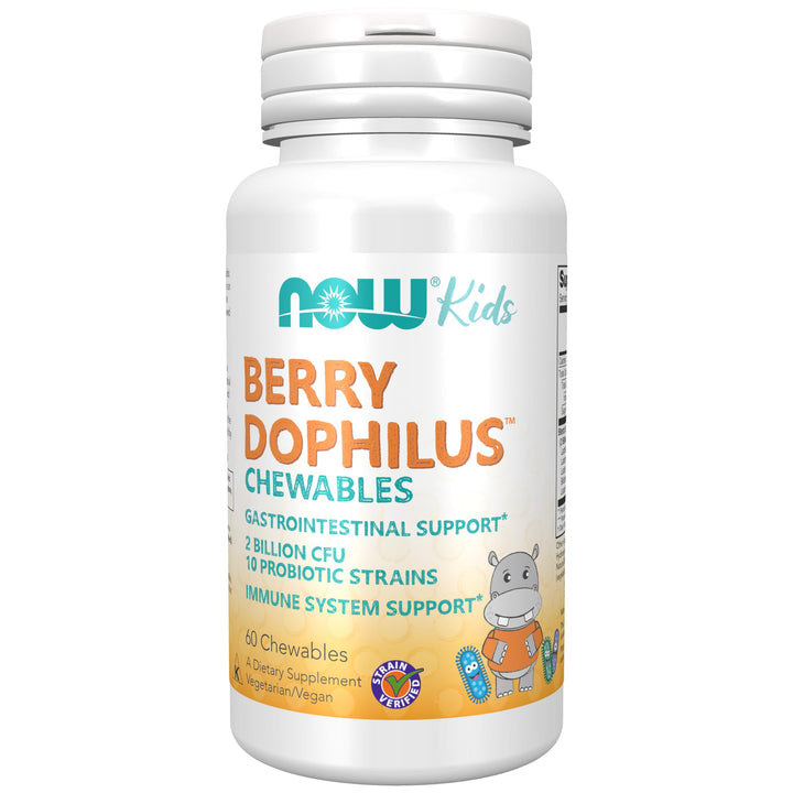 NOW Foods BerryDophilus 60 Chewables