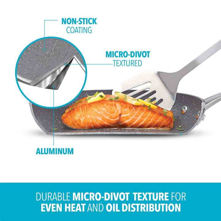 Bialetti Impact Textured Nonstick 10 Piece Oven-Safe Co
