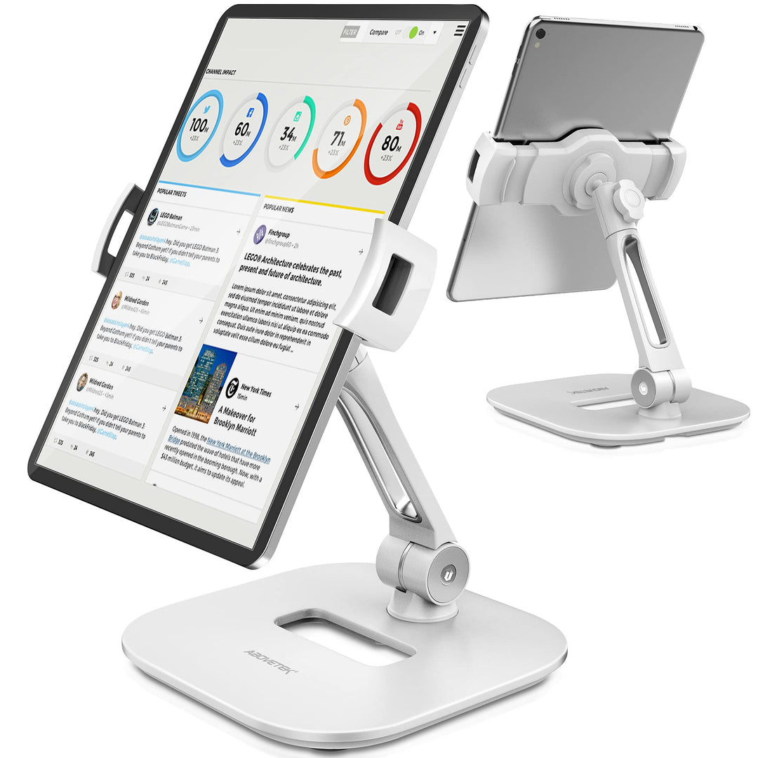 AboveTEK Tablet Stand Holder, Stylish Aluminum iPad Sta