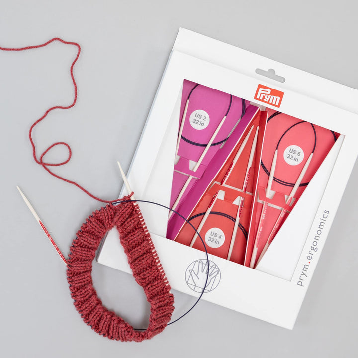 Prym Ergonomics 32 Circular Set, Size US 2, 4 &amp;