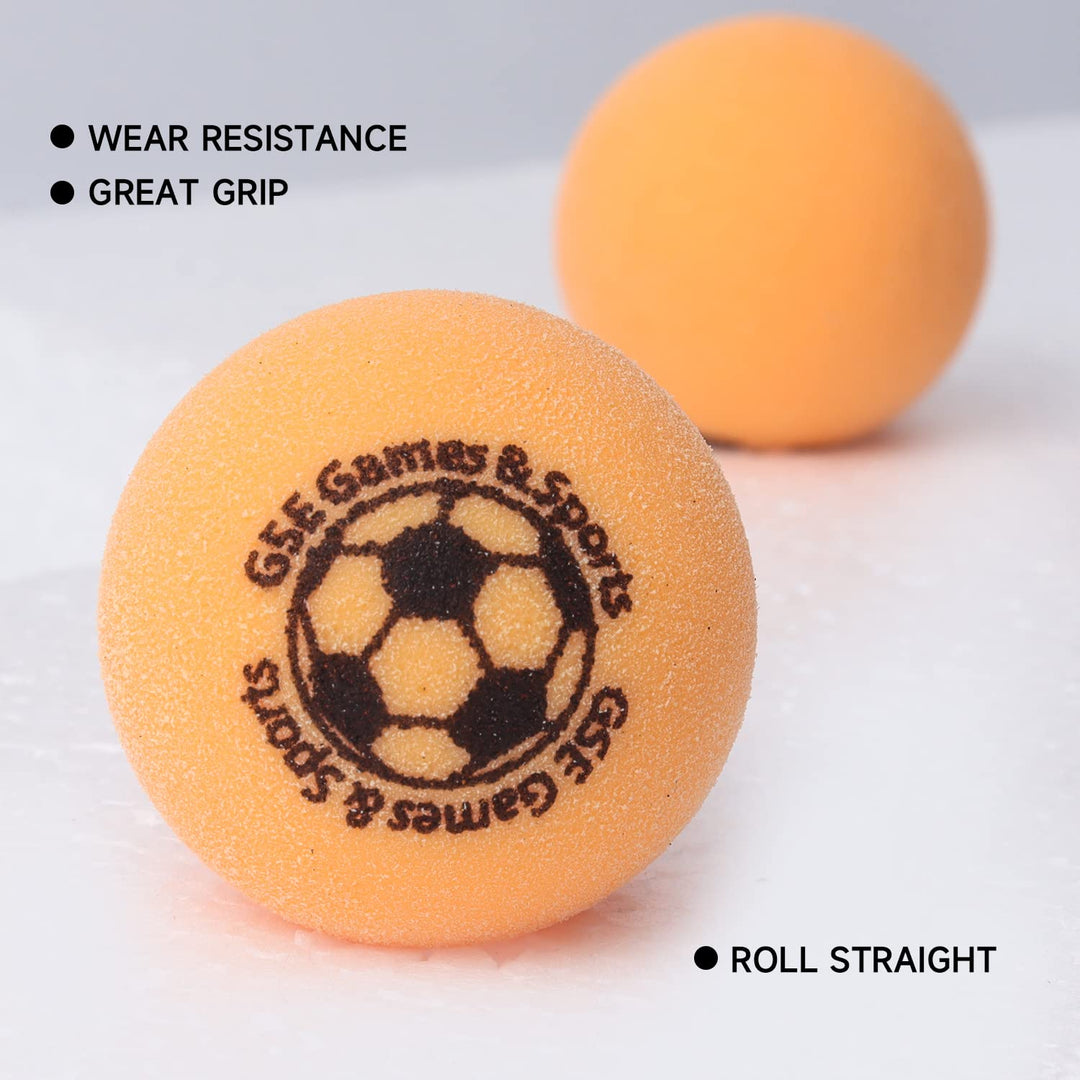 GSE Games &amp; Sports Expert Regulation Size 1.365 Table Soccer Foosball Table Replacement Balls, Official Tournament Table Soccer Balls, Foosball Table Accessories (Orange - 3 Pack)