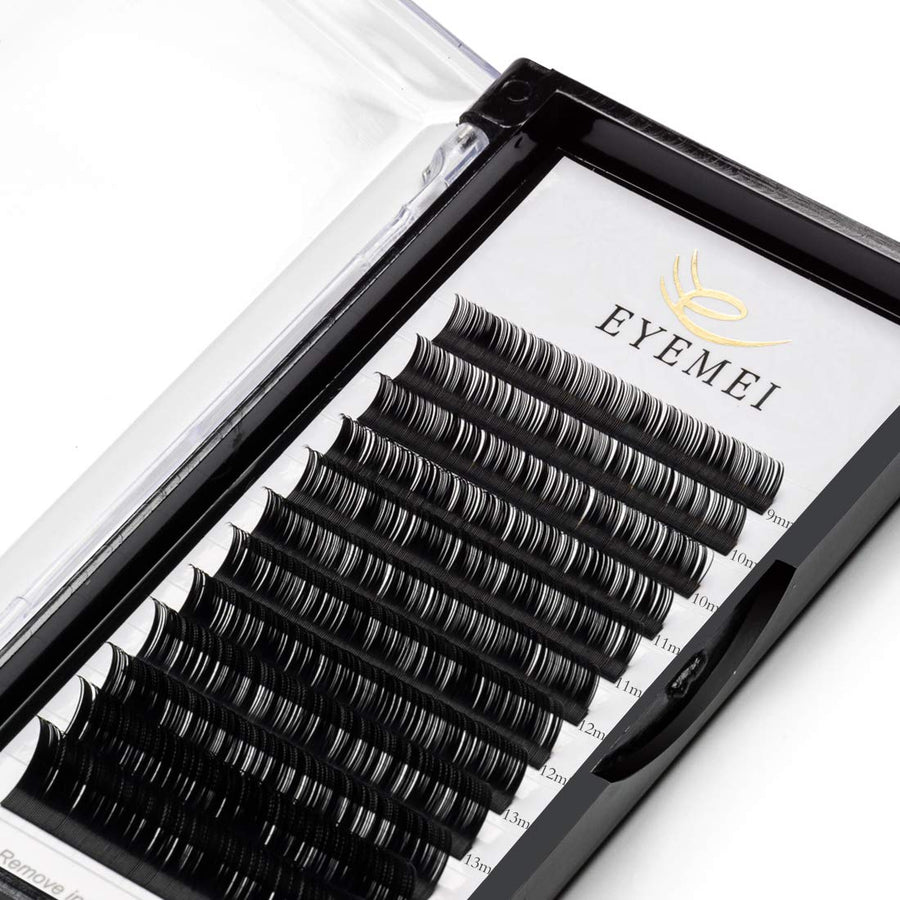 Mixed Tray Eyelash Extensions D Curl .15 Individual Silk False Eyelashes Extenson Volume Lashes Extension 8-14mm for Professional Makeup