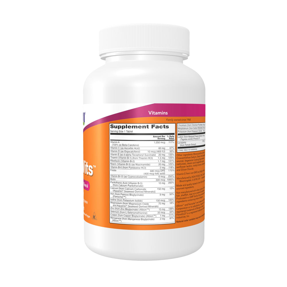 Supplements, Daily Vits™, One Tablet Daily with Lutein & Lycopene, 250 Tablets