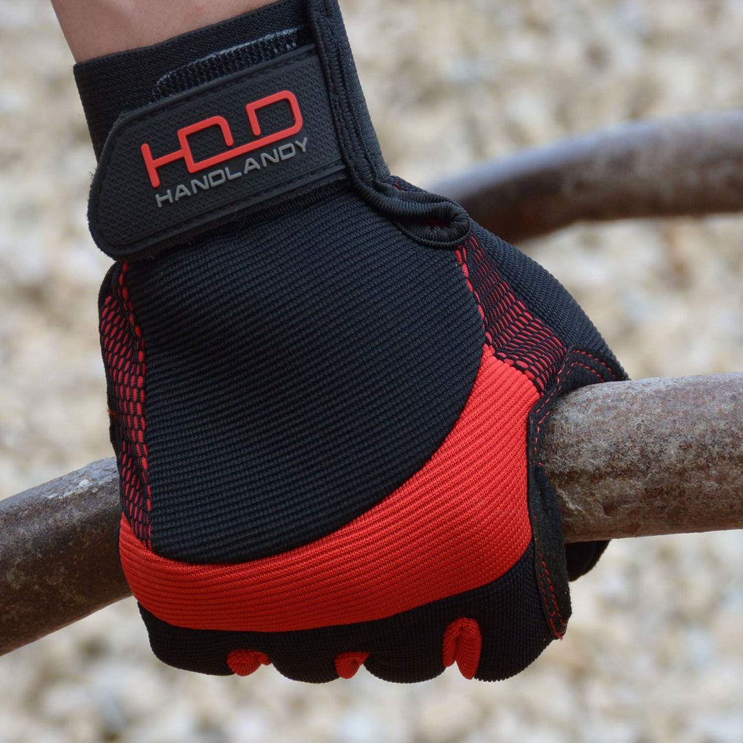 HANDLANDY Anti Vibration Safety Work Gloves for Men Wom