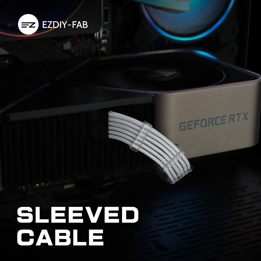 EZDIY-FAB RTX 3000 Series 12 Pin to Dual 8 Pin PCIe Sle