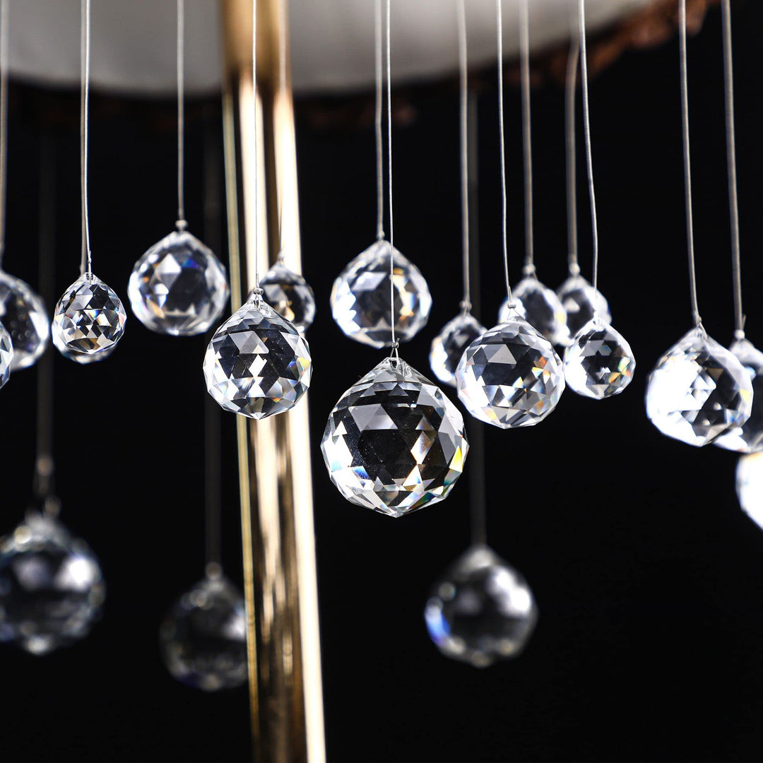 HDCRYSTALGIFTS Crystalsuncatcher 24pcs Clear Crystal Ba