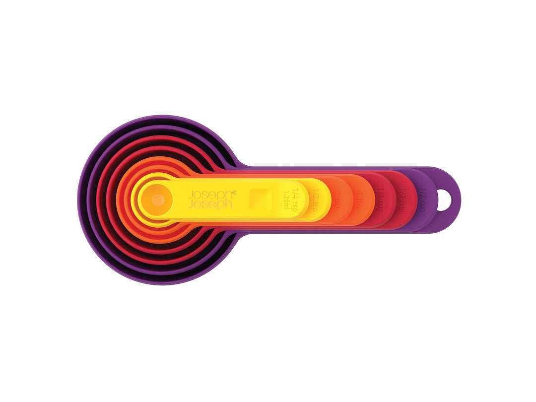 Nest Measure Measuring Cups and Measuring Spoons Set, Multicolored