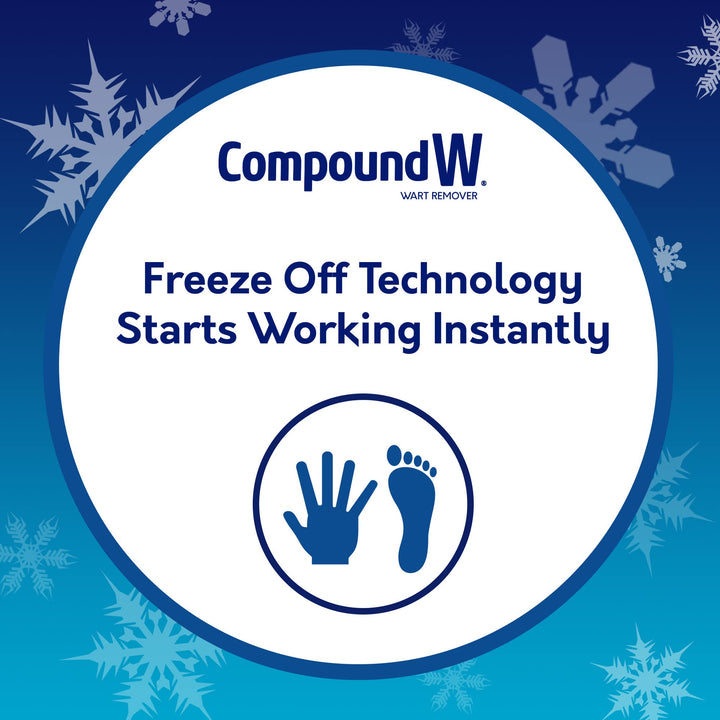 Freeze Off Remover, 8 Applications, White, 1 Count