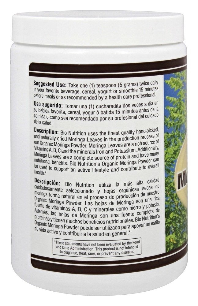 Organic Moringa Leaf Powder 300 Grams