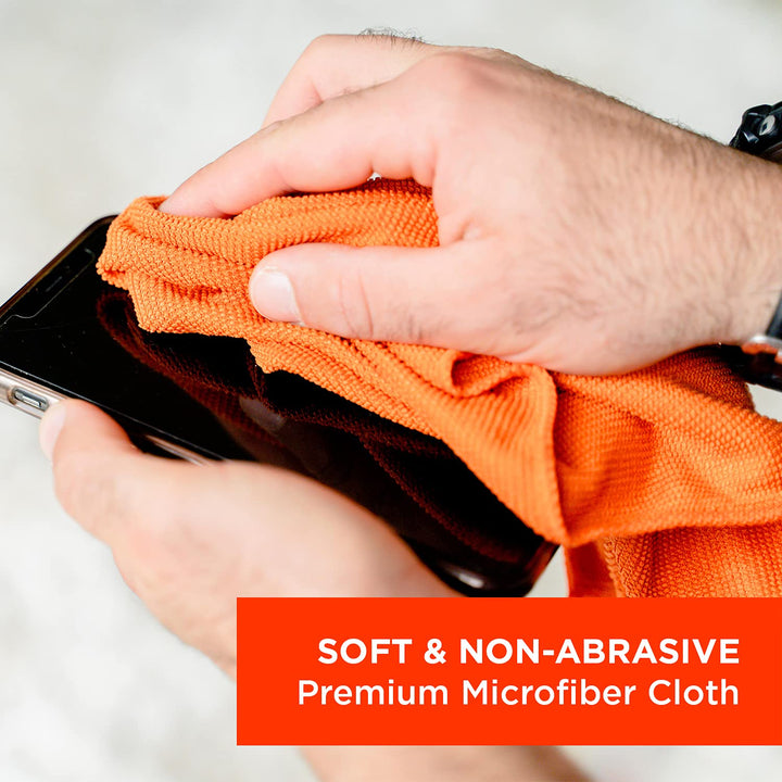 WHOOSH! Microfiber Cleaning Cloth, 3 Pack, Glasses and 