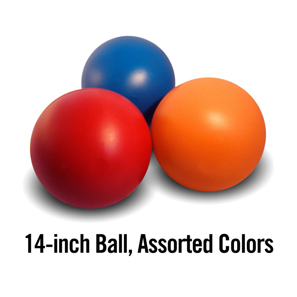 B00CIT99BC Virtually Indestructible Best Ball (hard plastic, colors may vary), All Breed Sizes , 14 inch