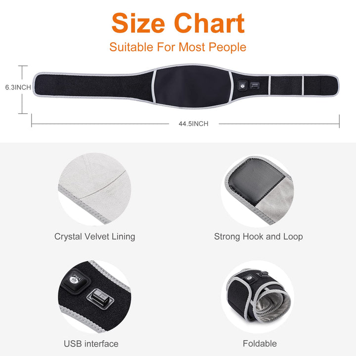 Graphene Heating Pad for Back Pain, Far Infrared Heatin