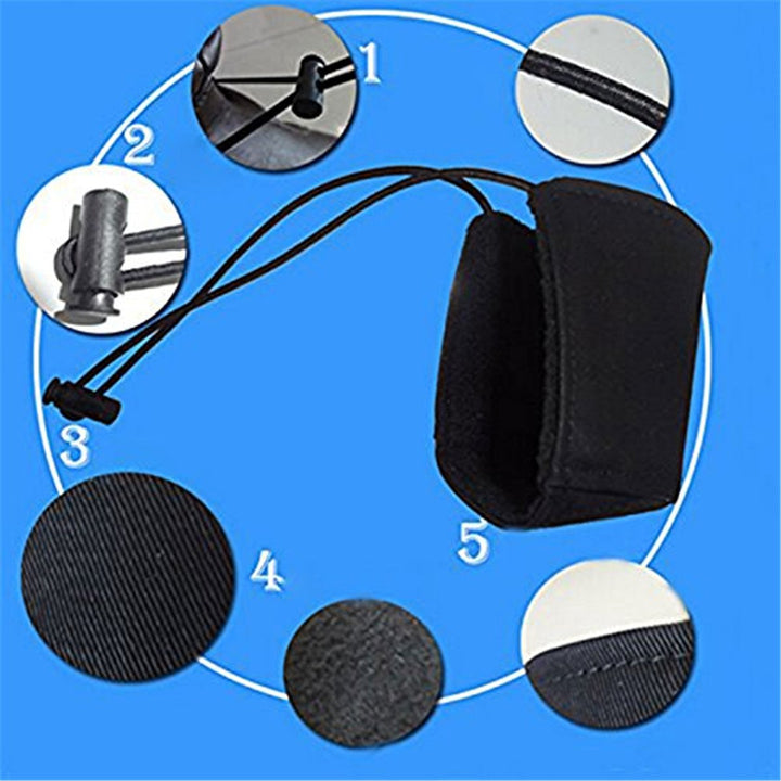 VIEEL Unisex Wearproof Shoe Heel Protector, Fabric Car Driving Prevent Wear Shoes Heel Protection Cover