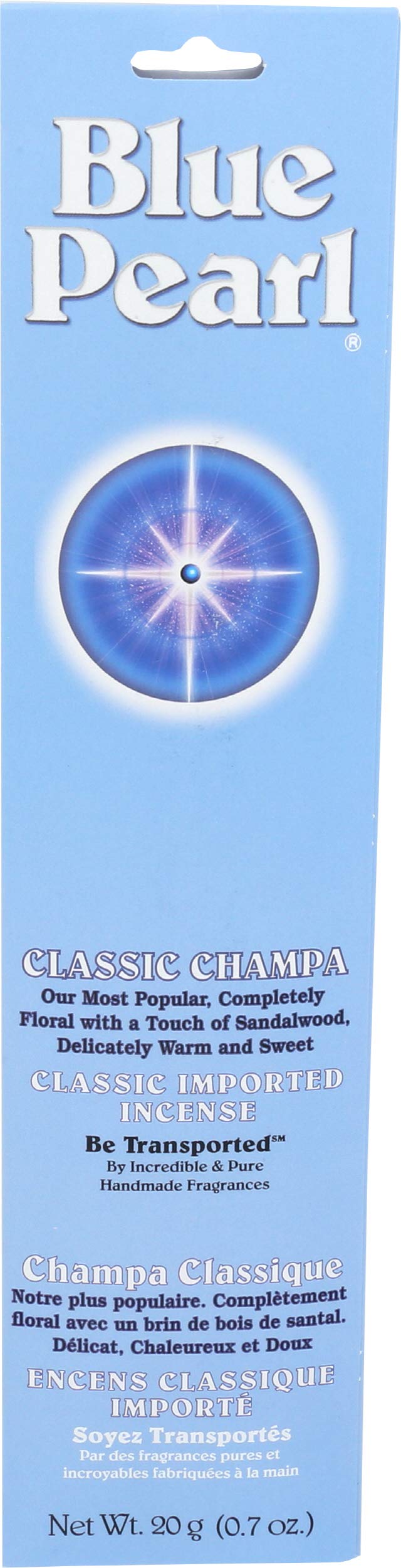 Blue pearl Incense Classic Champa, 20 Gm