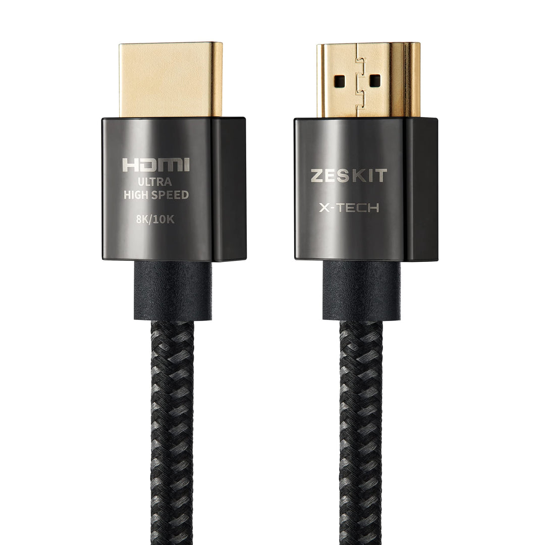 Zeskit X-Tech 48Gbps Ultra High Speed HDMI Cable 8ft, 8