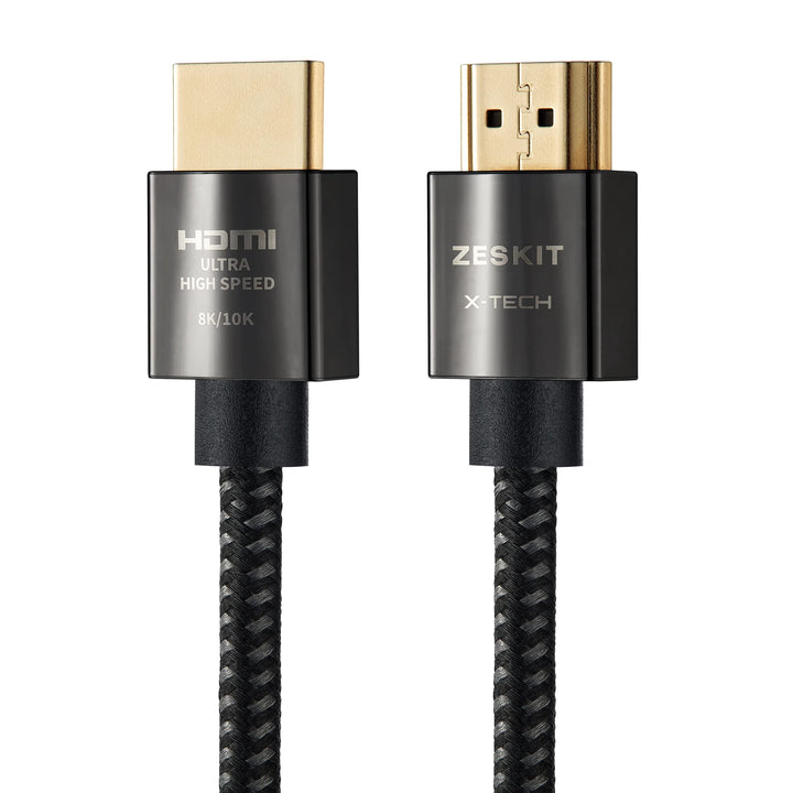 Zeskit X-Tech 48Gbps Ultra High Speed HDMI Cable 8ft, 8