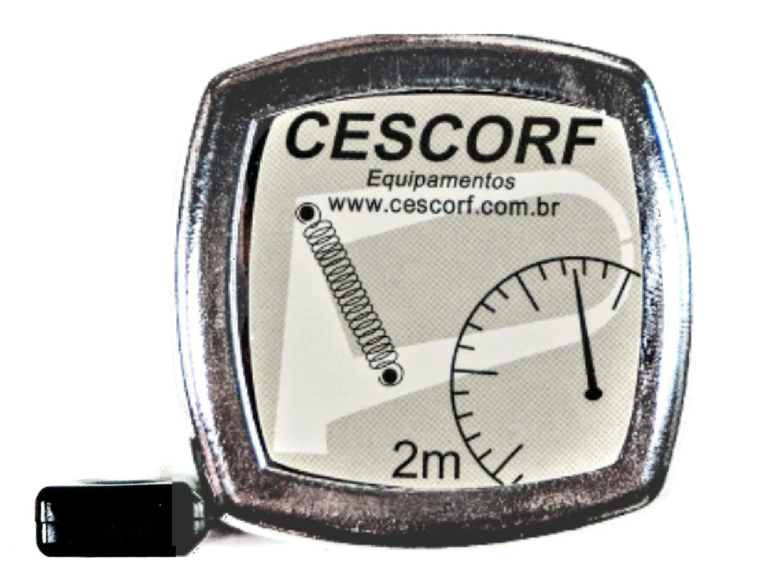 Tape Measure, 6mm x 2m, Metric, with Blank Space Before Zero, Ideal for Dieticians, Nutritionists, Trainers