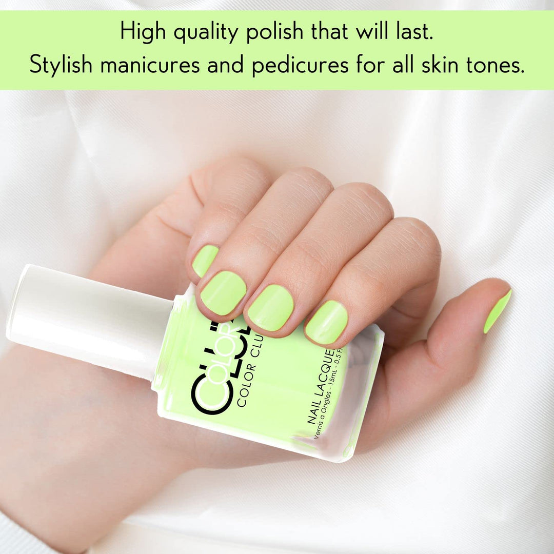 Color Club Yellin' Yellow Nail Lacquer .5 Fl Ounce - 15 Ml, 0.5 fluid_ounces