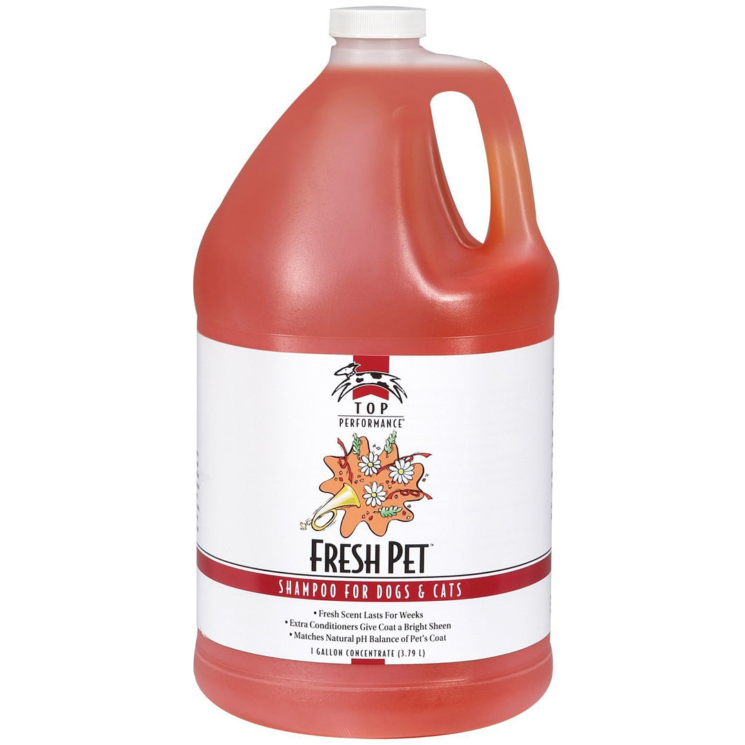 Fresh Pet Shampoo, 1-Gallon,Black