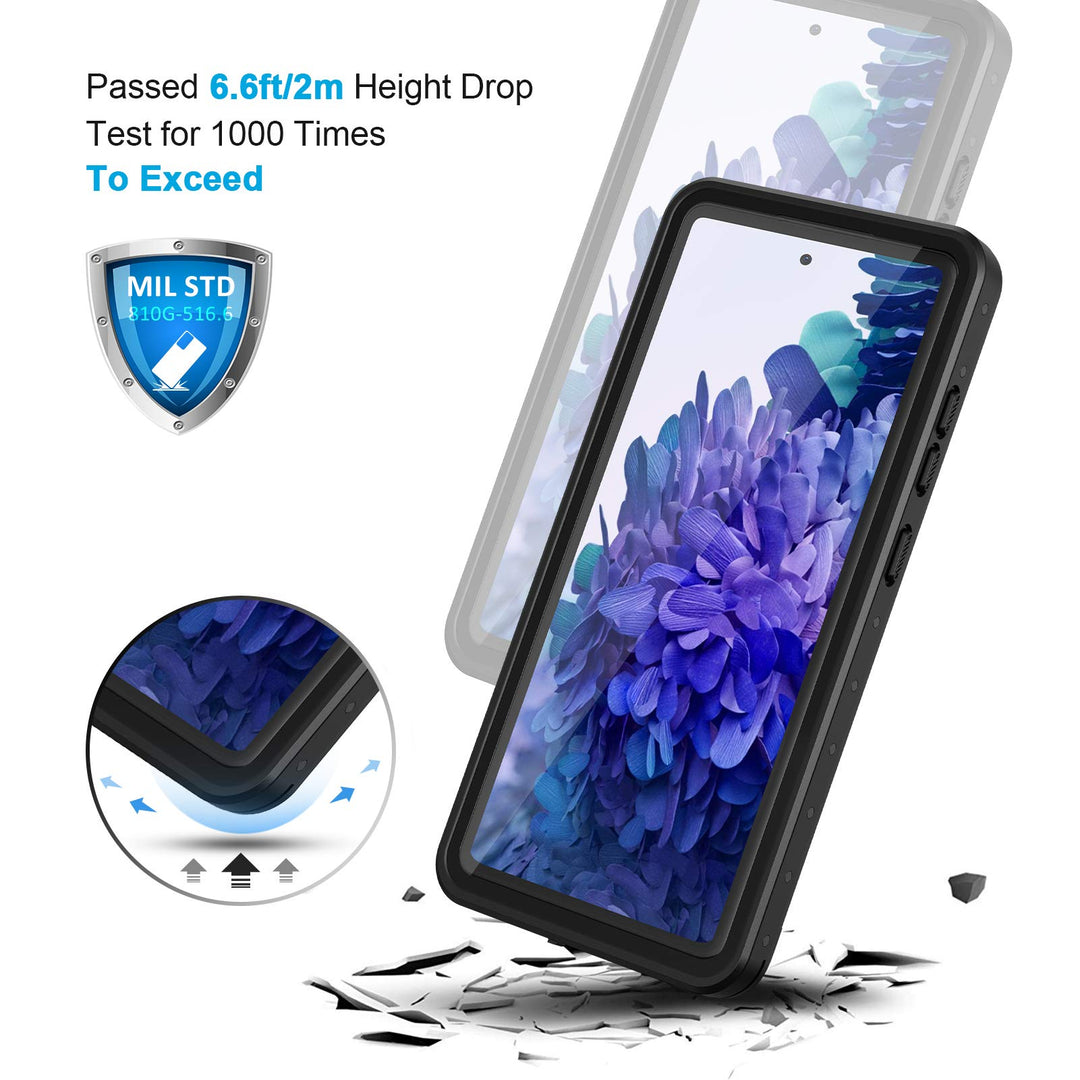 Lanhiem for Samsung Galaxy S20 FE 5G Case, IP68 Waterpr