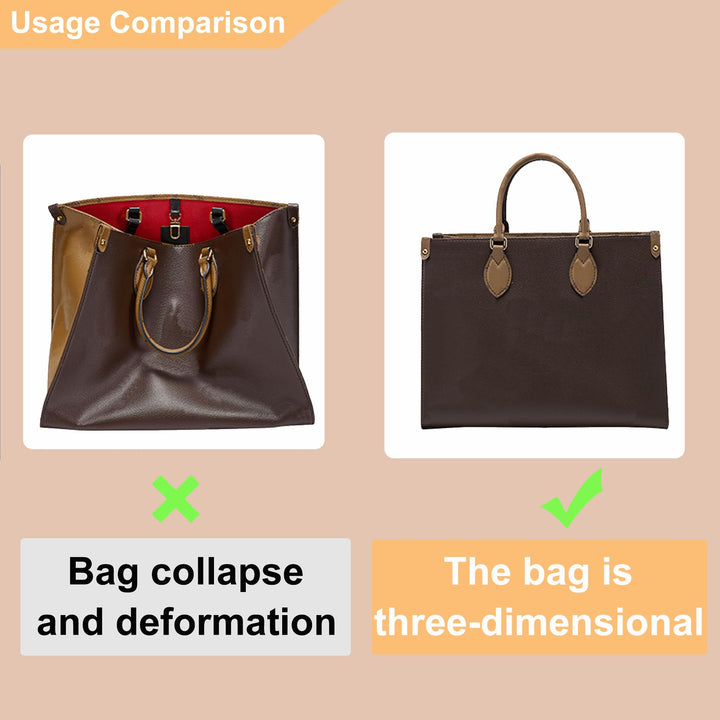Doxo Purse Organizer Insert,Felt Tote Bag Organizer Ins