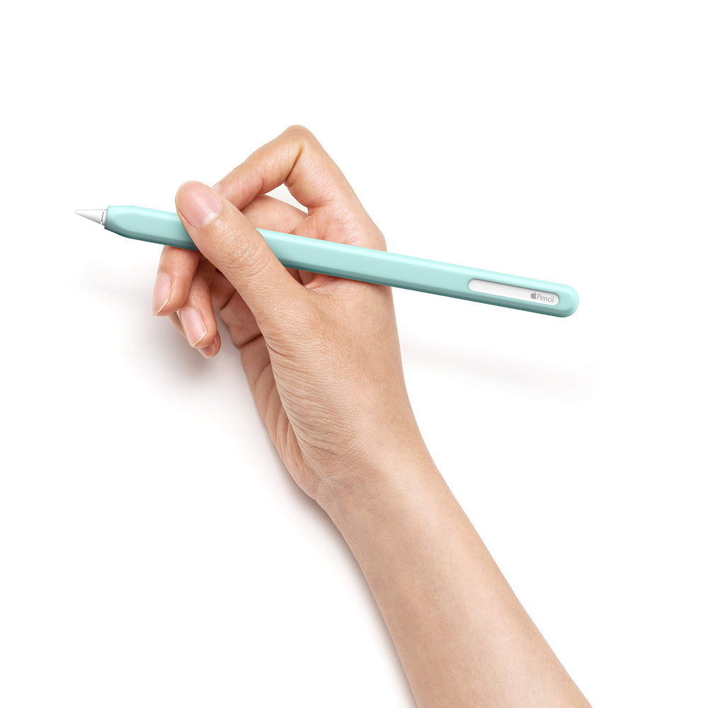 Designs NimbleSleeve Premium Silicone Case Holder Protective Cover Sleeve Compatible with iPad Apple Pencil Pro and 2nd Generation Only (Mint)