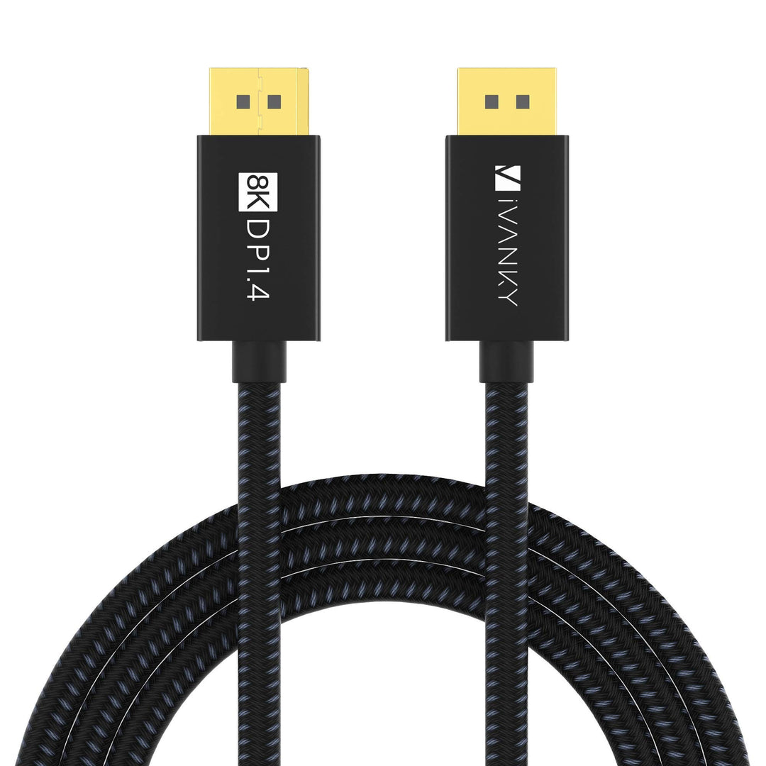 IVANKY DisplayPort Cable 1.4, 8K DP Cable 15ft [8K@60Hz