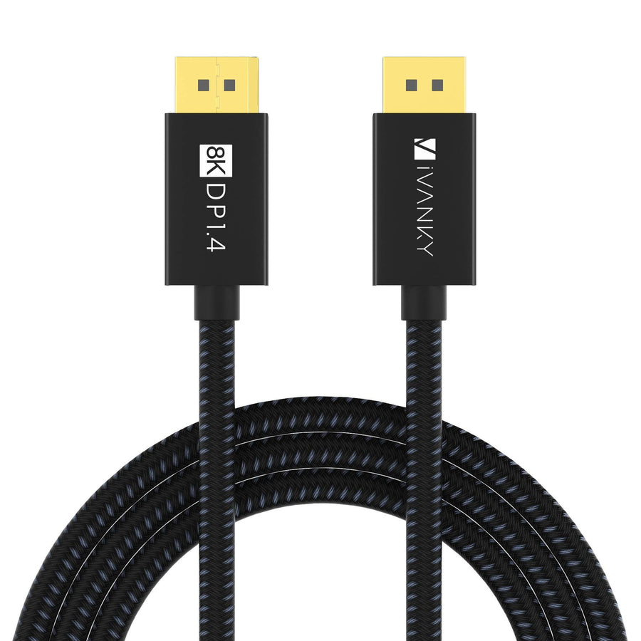 IVANKY DisplayPort Cable 1.4, 8K DP Cable 15ft [8K@60Hz