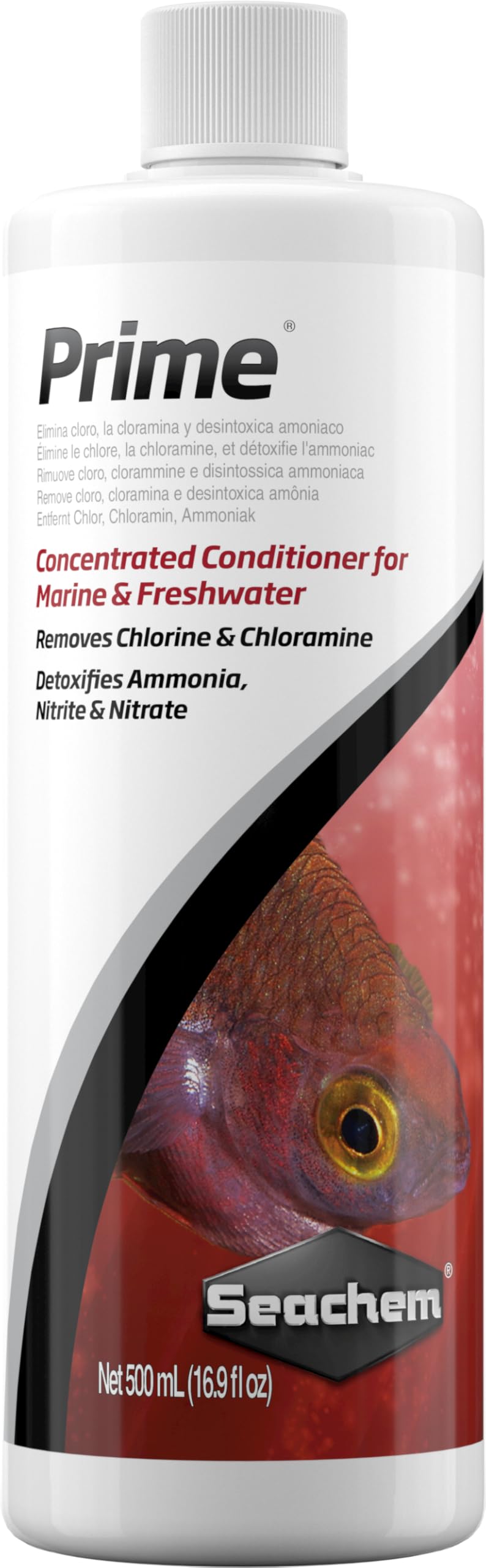 Prime Fresh and Saltwater Conditioner - Chemical Remover and Detoxifier 500 ml