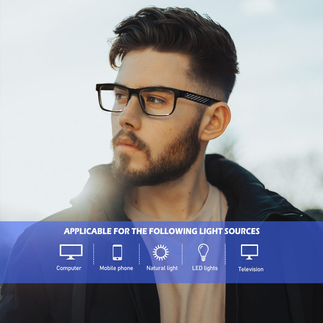 ANYLUV Blue Light Blocking Glasses for Men Women Lightw