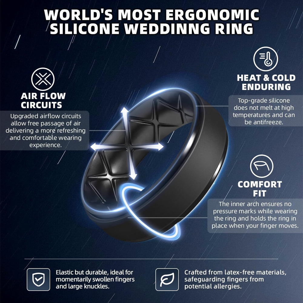 Egnaro Inner Arc Ergonomic Breathable Design, Silicone 
