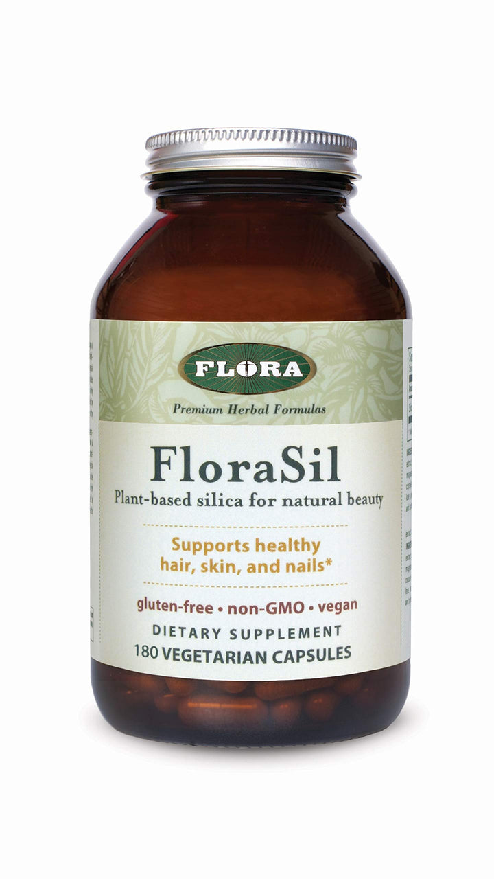 Flora FloraSil 180 Veg Capsules - Silica Supplement wit