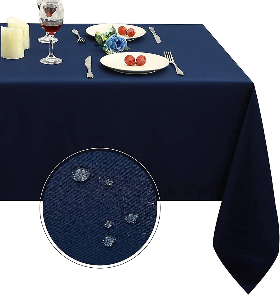Obstal Rectangle Table Cloth, Oil-Proof Spill-Proof and