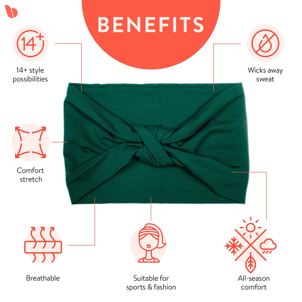 Headbands for Women, Non-Slip, Wear for Yoga, Fashion, Working Out, Travel or Running Multi Style