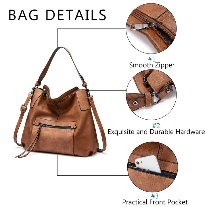 Realer Hobo Bag for Women Purse Handbag Large Crossbody