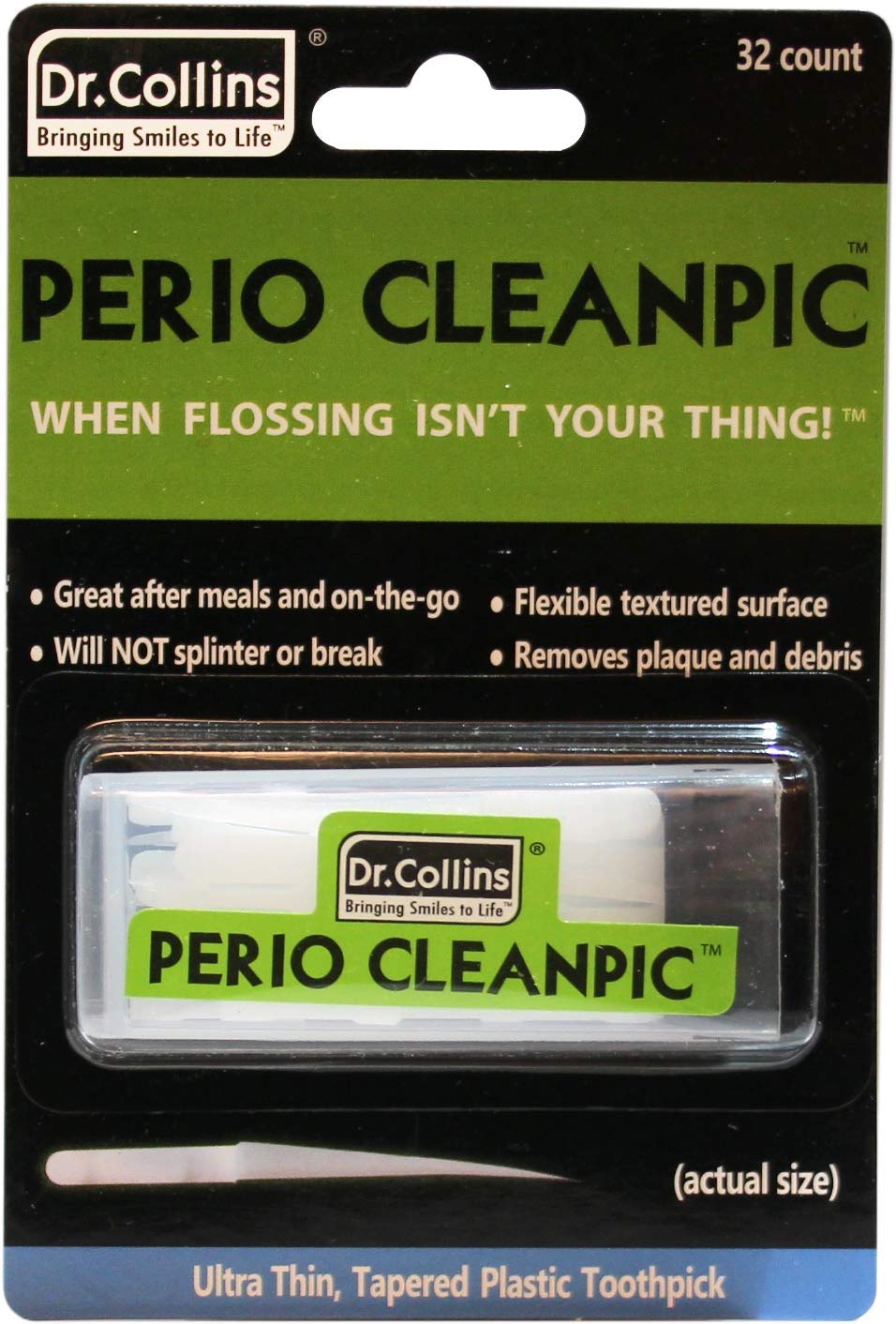 Dr. Collins CleanPic, 32 Count Package