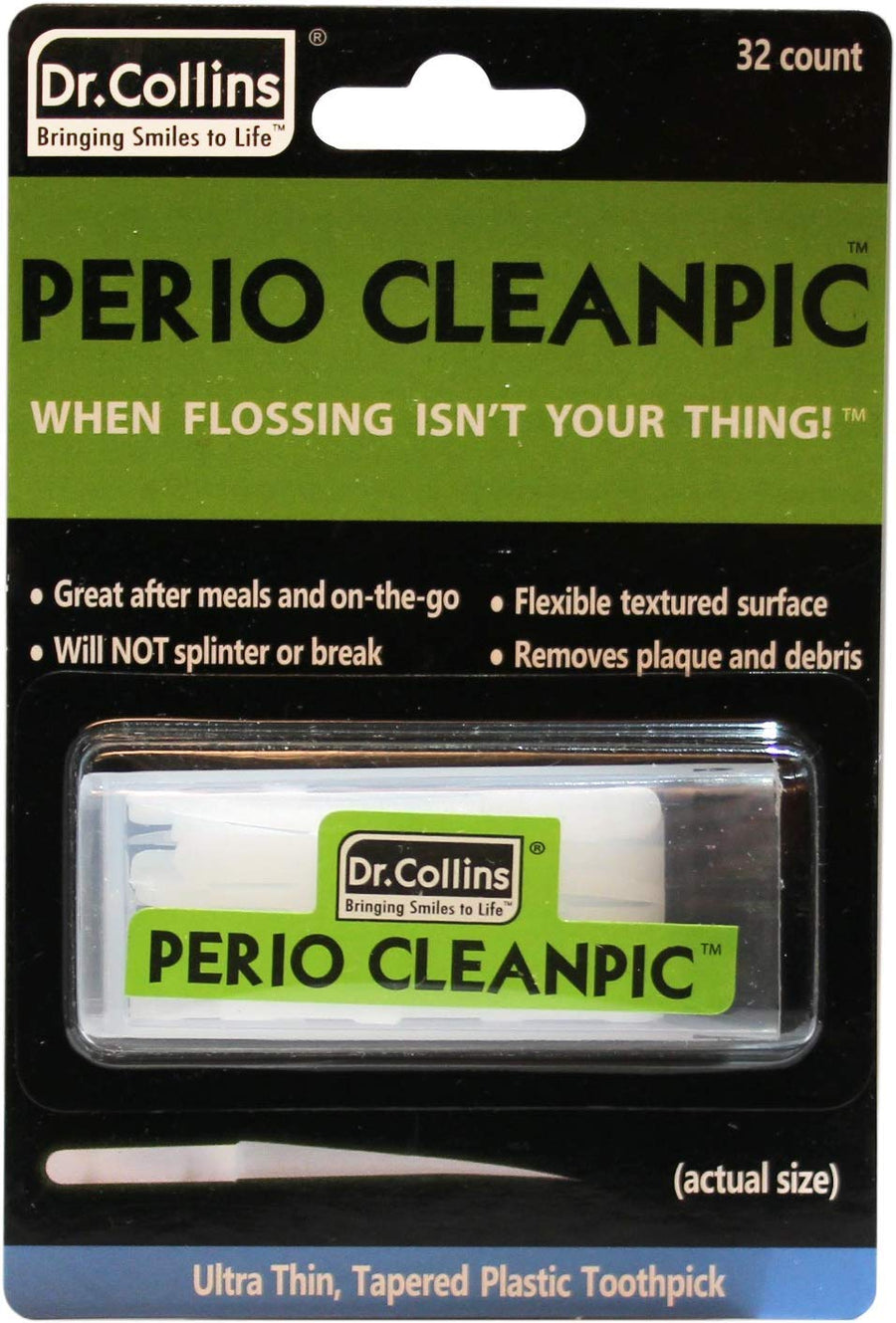 Dr. Collins CleanPic, 32 Count Package