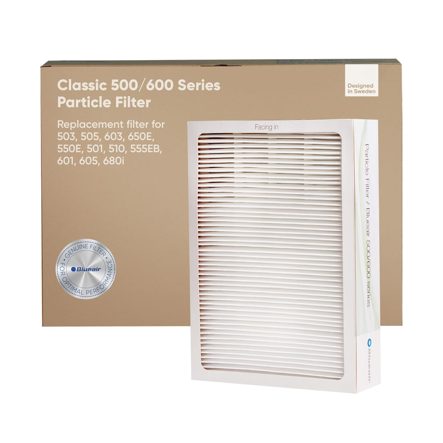 BLUEAIR Classic 500/600 Genuine Particle Replacement Filter; fits 680i, 501, 503, 505, 510, 550E, 555EB, 601, 605, 650E