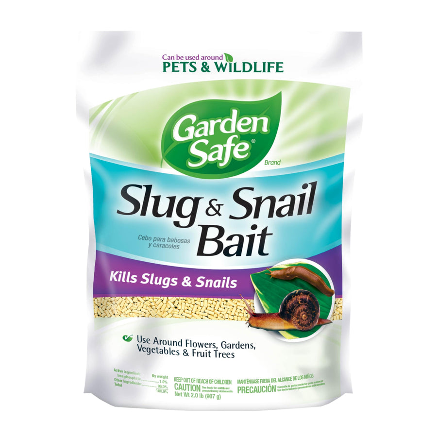 Brand Slug & Snail Bait Granules, 2 Pounds, Slugs & Snails Begin to Die Within 3 to 6 Days, Can Be Used Around Pets & Wildlife, For Lawns, Gardens & Greenhouses, 1 Pack