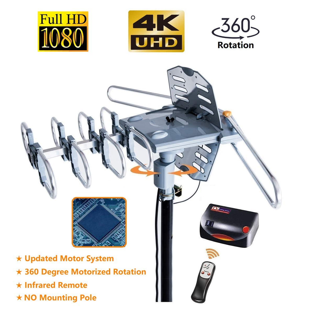 McDuory Amplified Digital Outdoor HDTV Antenna 150 Mile