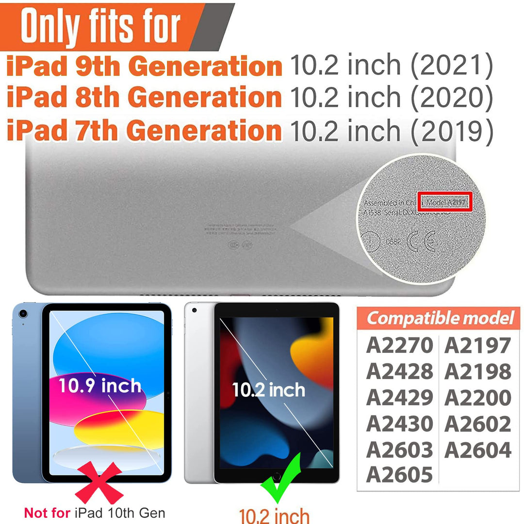 SUPLIK Kids Case for iPad 9th/8th/7th Generation, iPad 