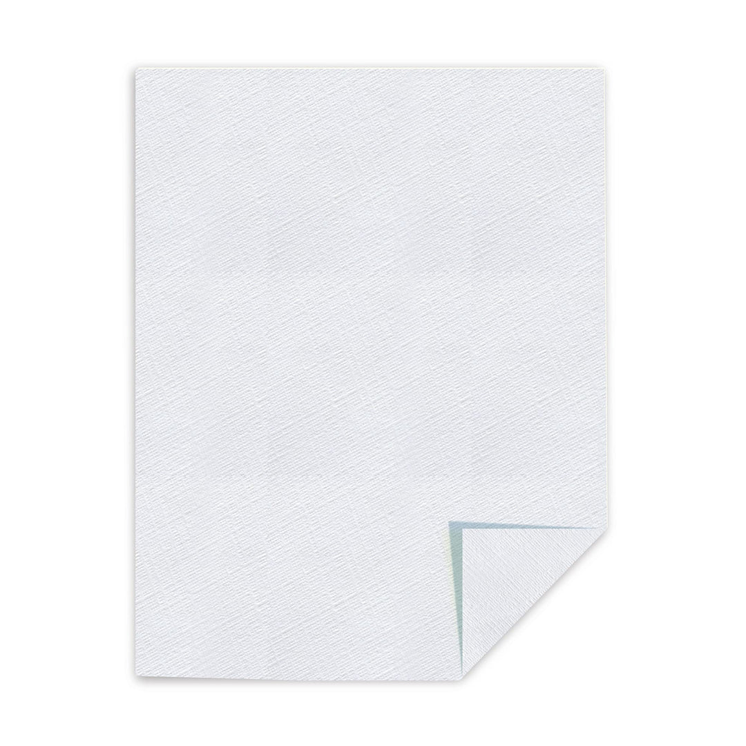 ® 25% Cotton Linen Business Paper, White, Letter (8.5 x 11), 100 Sheets Per Pack, 24 Lb, 94 Brightness