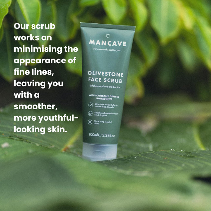 Natural Olivestone Face Scrub 100ml
