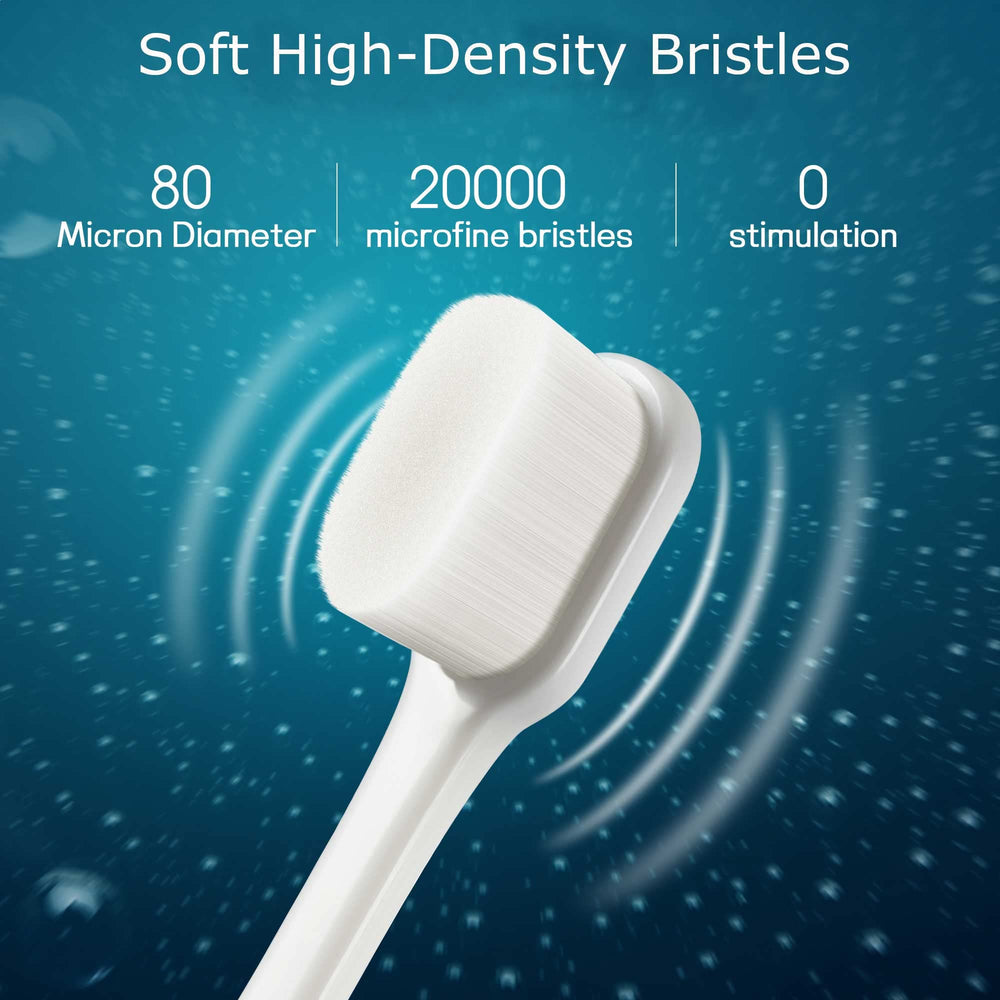 OBrush Super Fine Toothbrush, Ultra Soft Toothbrush for