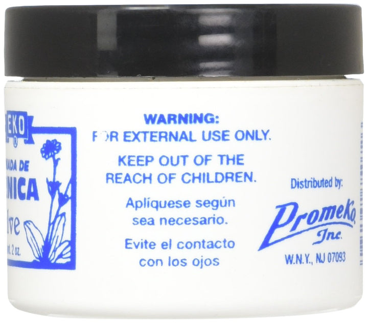 Arnica pomade (spanish label) - 2 oz
