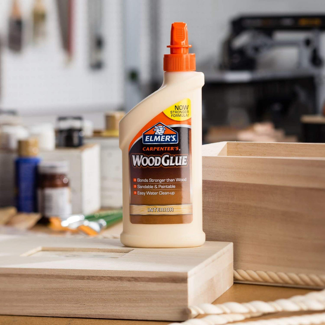 Elmer&#39;s Products E7020 Wood Glue, 16 oz, Tan