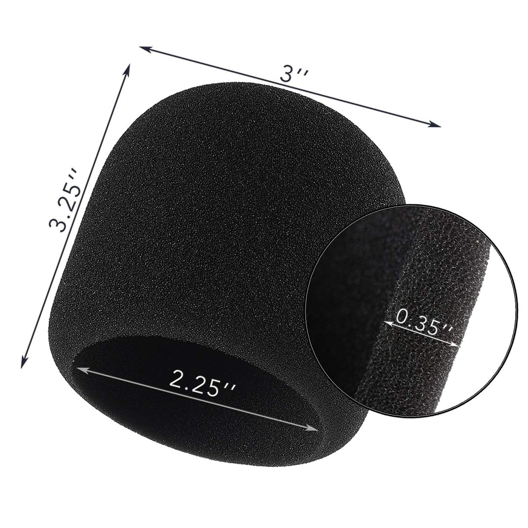 - Foam Cover Windscreen for Blue Yeti Microphones | Ideal for Podcasting &amp; Professional Recordings