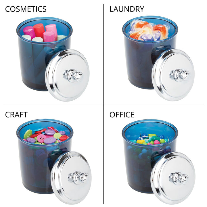 mDesign Bathroom Vanity Storage Organizer Apothecary Ca