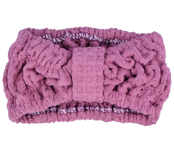 Hair Drying Towel &amp; Headband for Women Washing Face and Makeup Absorbent Hair Wrap Turban Quick Dry Microfiber Hair Towels Fast Drying for Curly Long Thick Hair Gifts for Girls (Towel+Headband)
